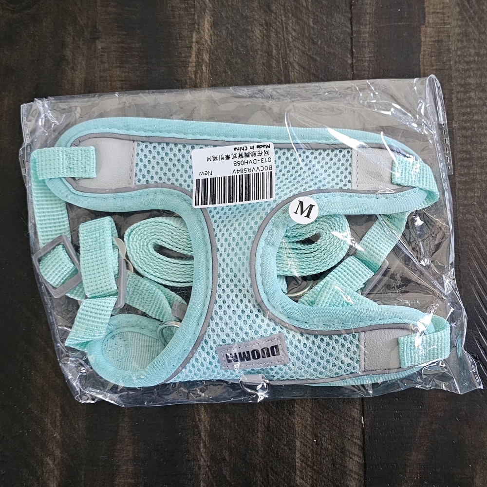 Duomai Mint Green Pet Harness